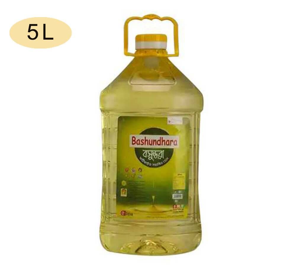 Bashundhara Fortified Soyabean Oil - 5 Litre (298712)