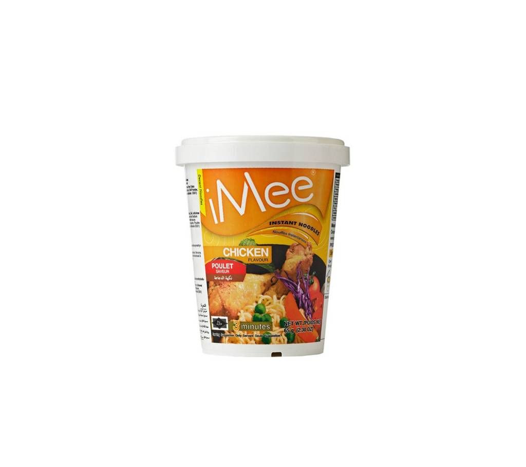 Imee Instant Cup Noodles Chicken Flavor 65gm Thailand