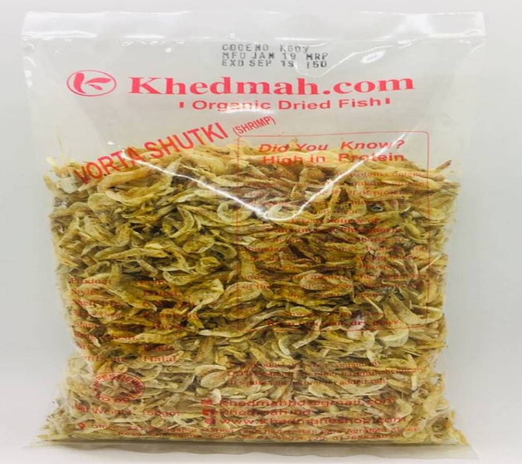 organic vorta shutki(shrimp)  -150grm