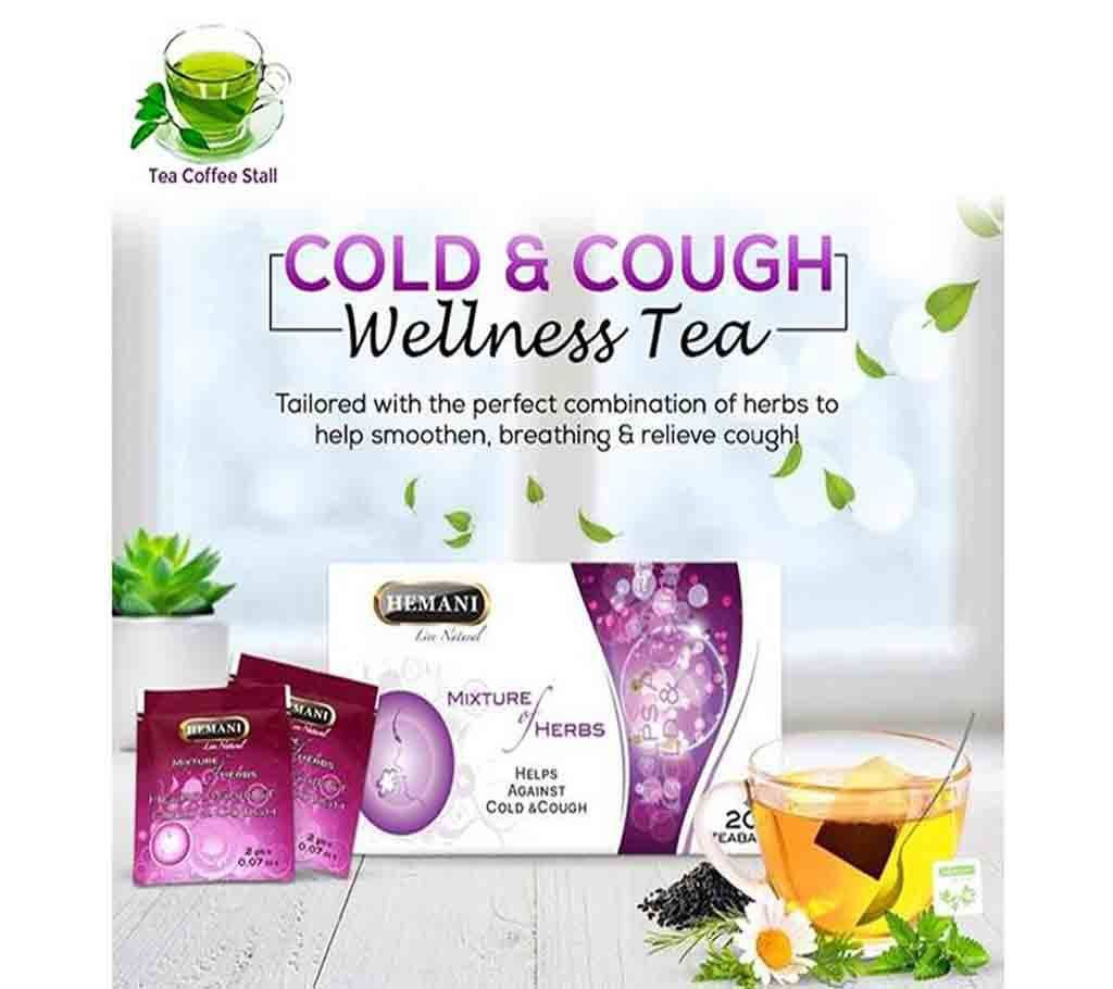 Cold & cough Relieves Tea-20pcs pack-Pakistan 