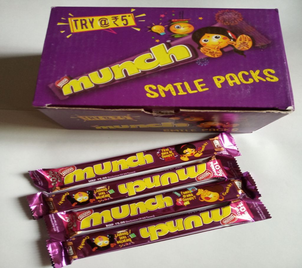 MUNCH CHOCOLATE-INDIA-24 PC