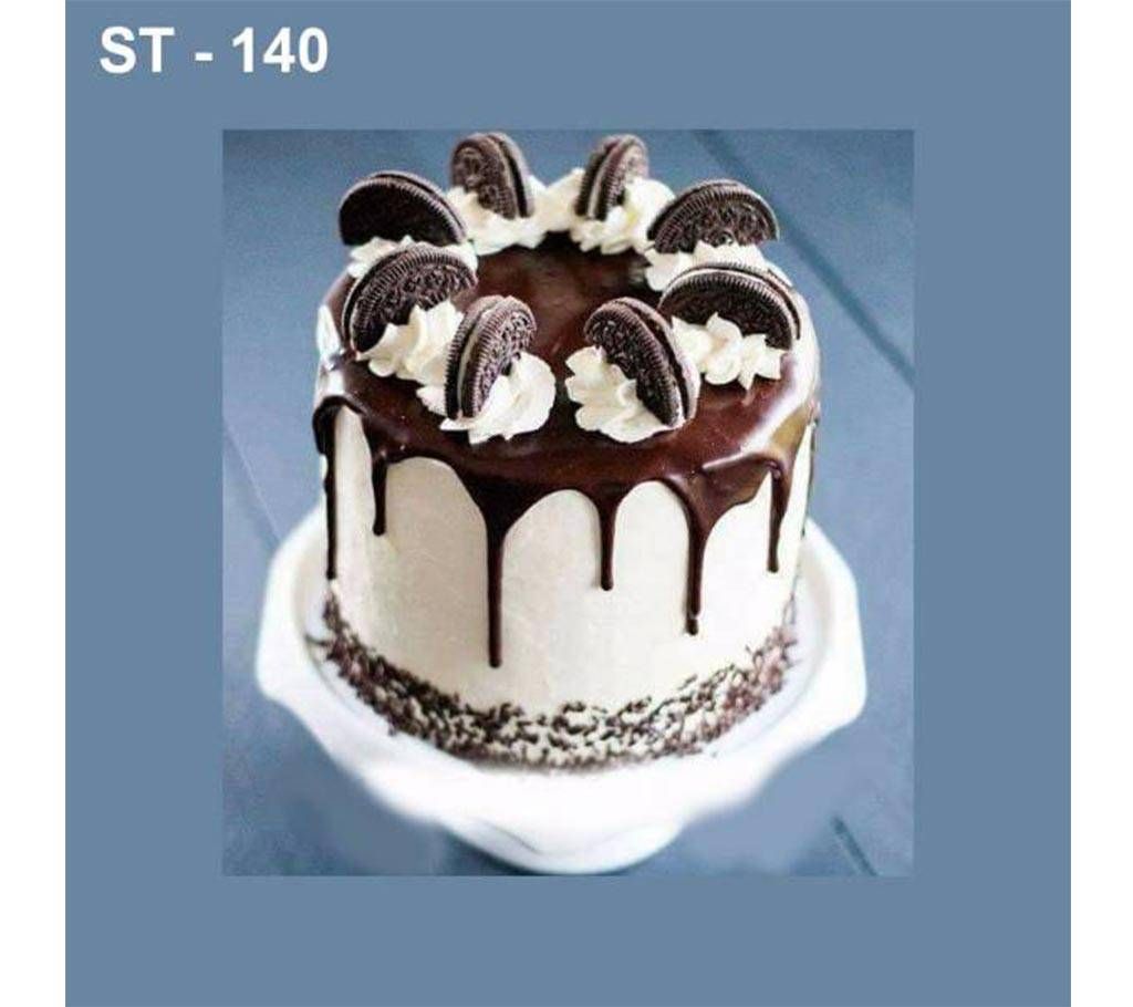 Vanilla with Chocolate Cake - 1 pound