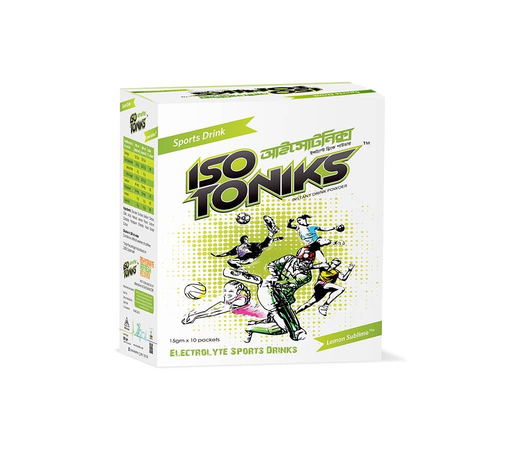 ISOTONIKS Instant Drink Powder - Lemon Flavor