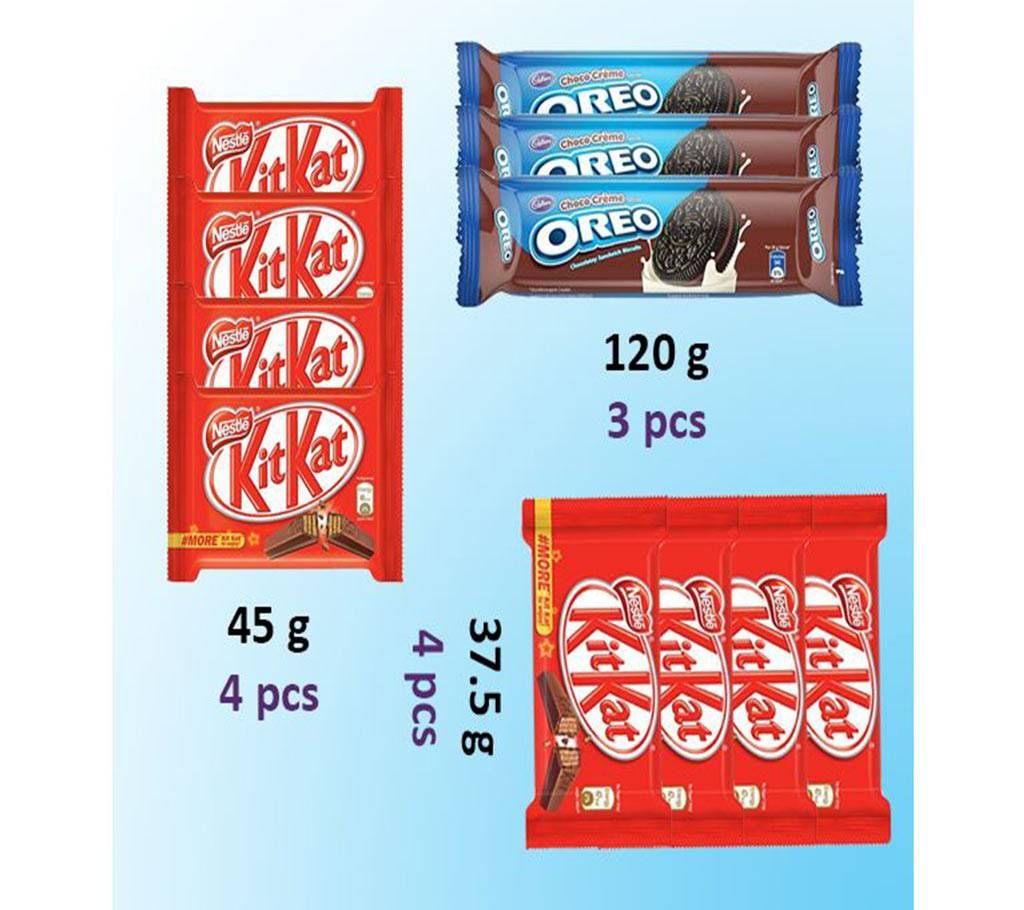 Kitkat & Oreo Combo Pack  India
