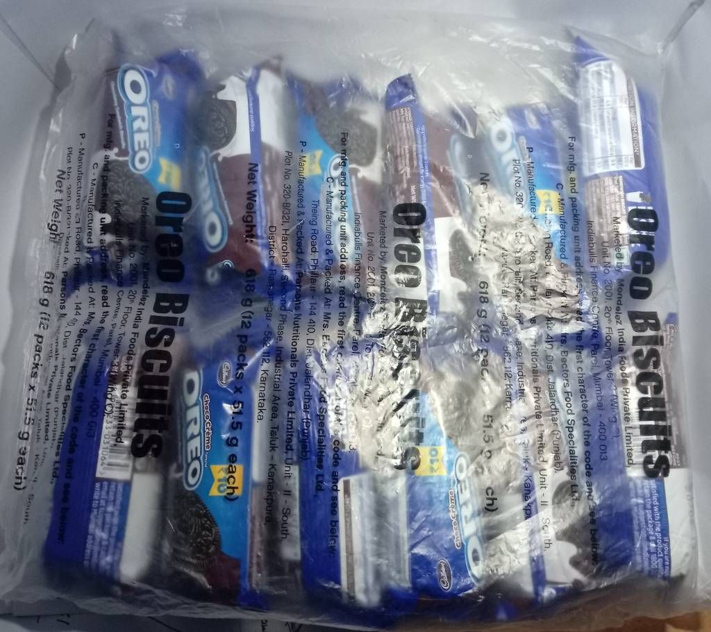 Cadbury Oreo Chocolate Crème Biscuit,(Pack of 12)