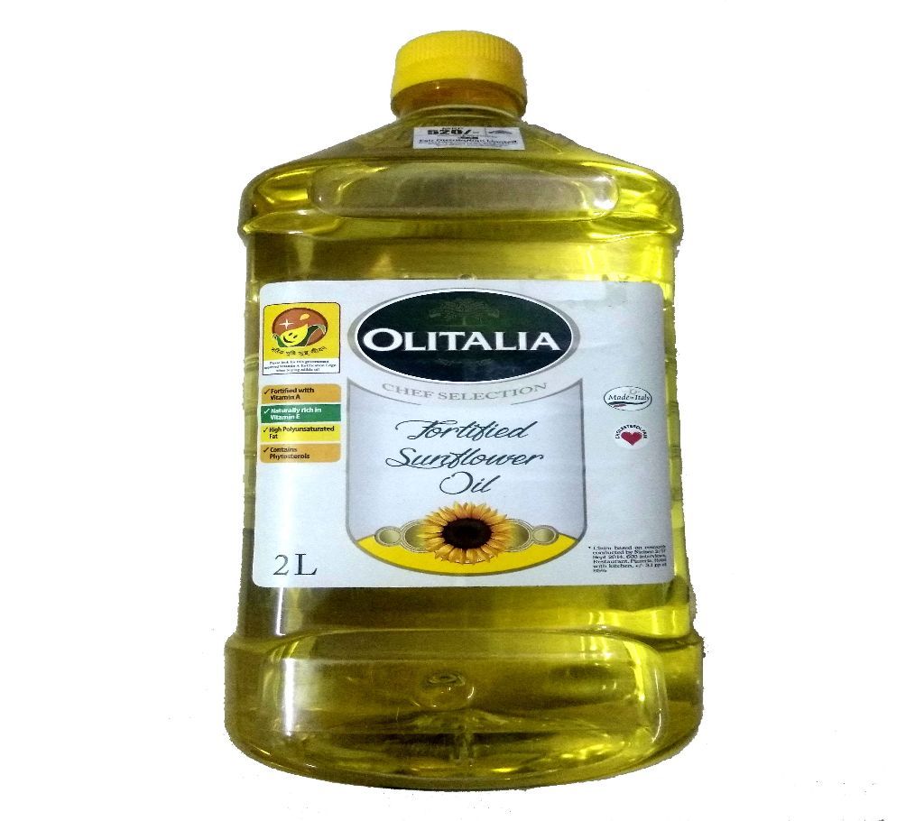 OLITALIA FORTIFIED SUNFLOWER OIL 2 LITER-Italy