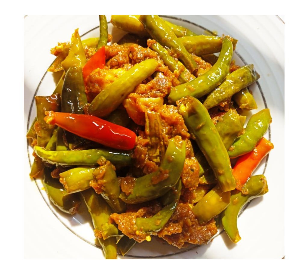 350+ gm Green chilli Pickle BD 