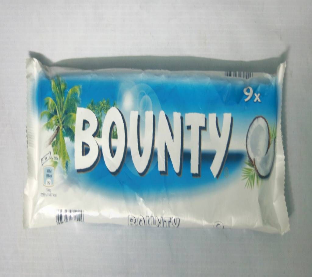 Bounty 9X Candy Bar 250g France
