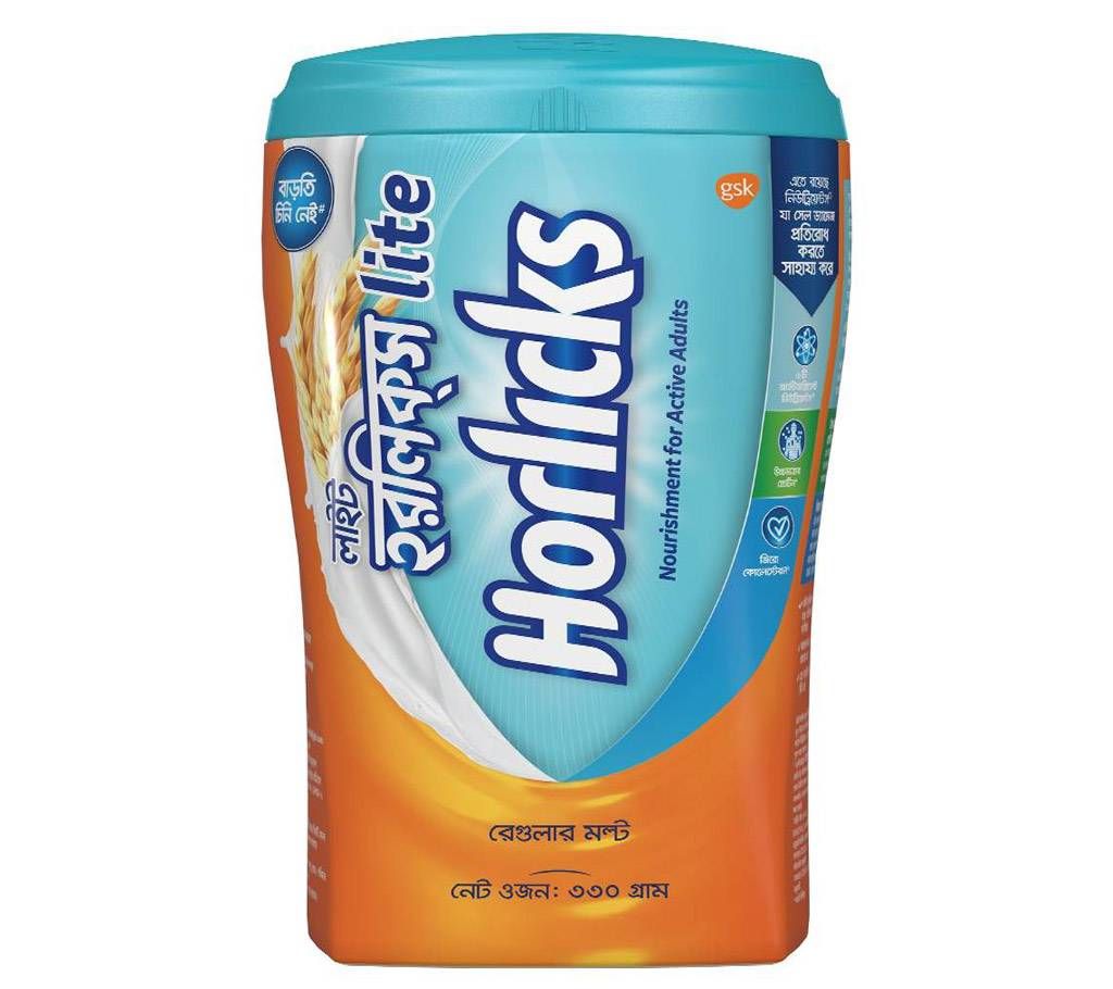 Horlicks Lite 330gm jar - BD 