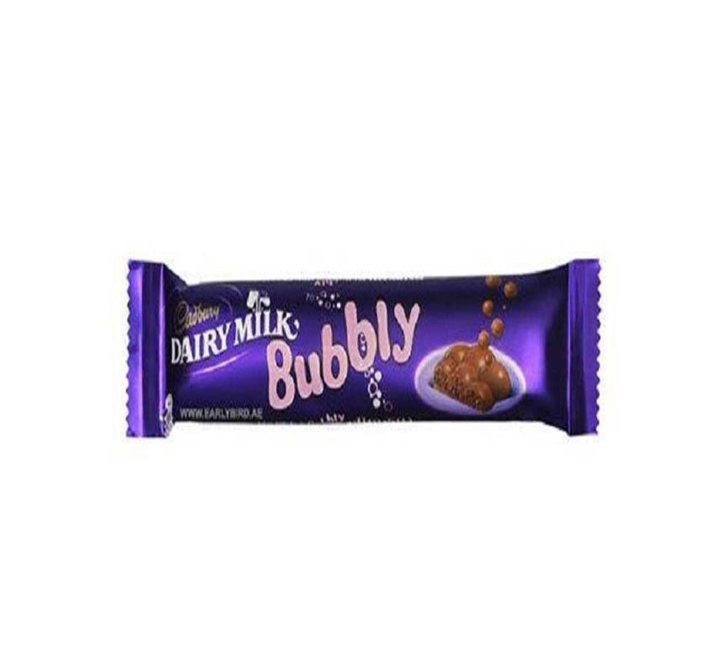 Cadbury Dairy Milk Bubbly Chocolate 28gm x 12pcs (Dubai)