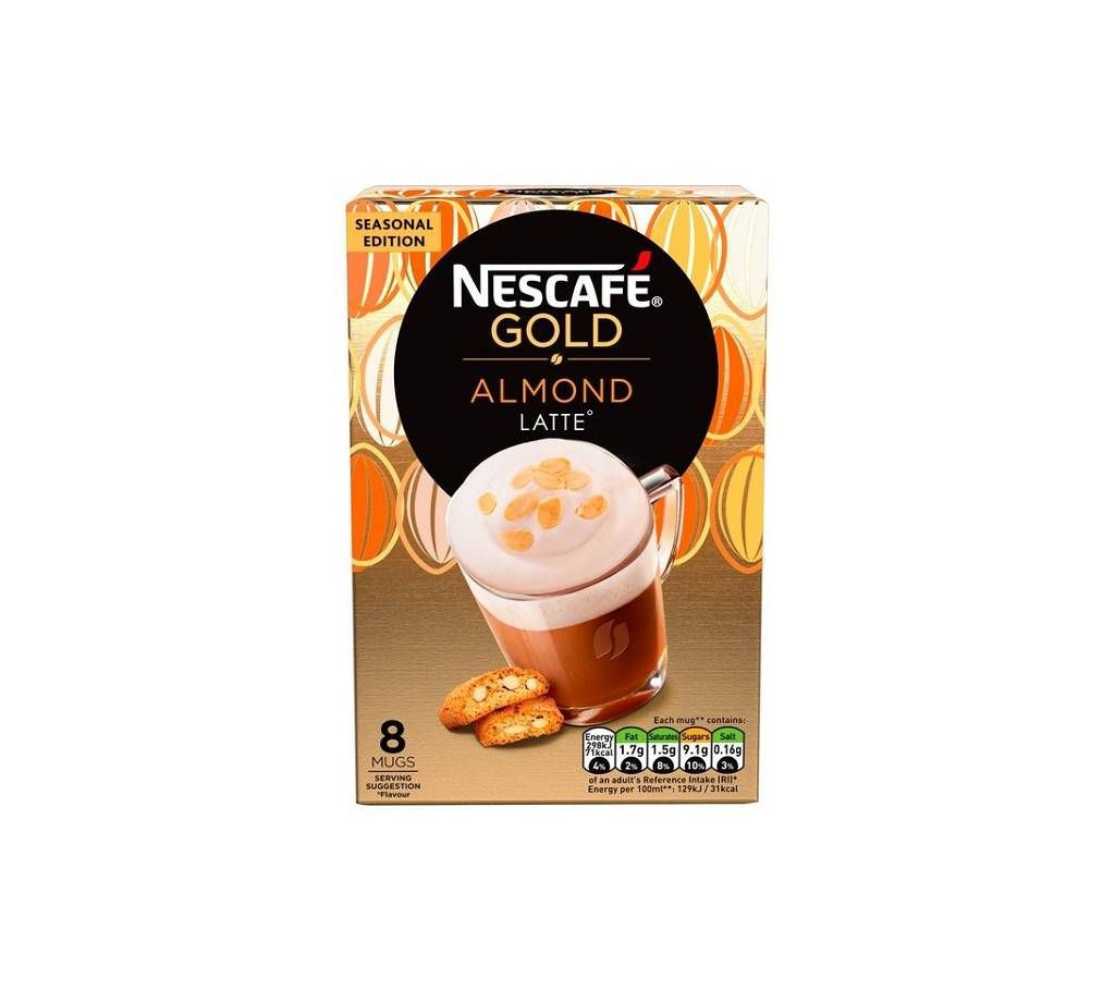 Nescafe Gold Almond Latte Coffee UK