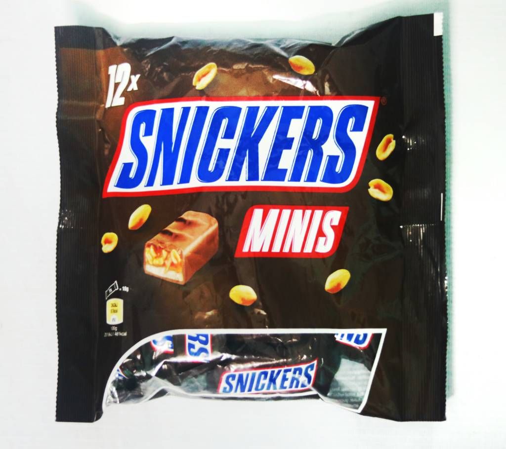 Snikers Mini 12X Candy Bar France