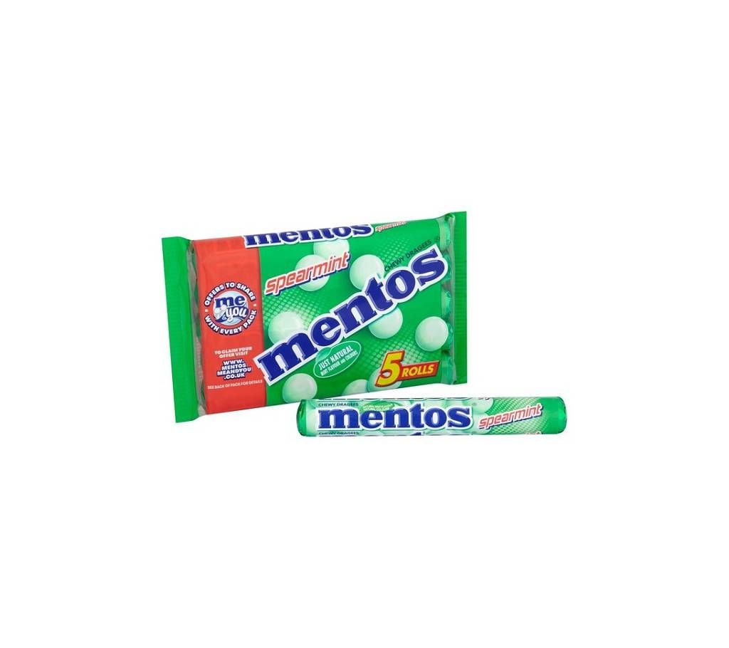 SUPERMINTS Mentos 5 ROLLS (HOLLAND)