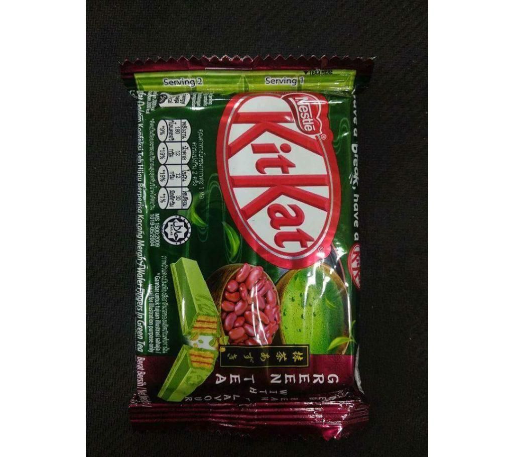 KITKAT green tea chocolate