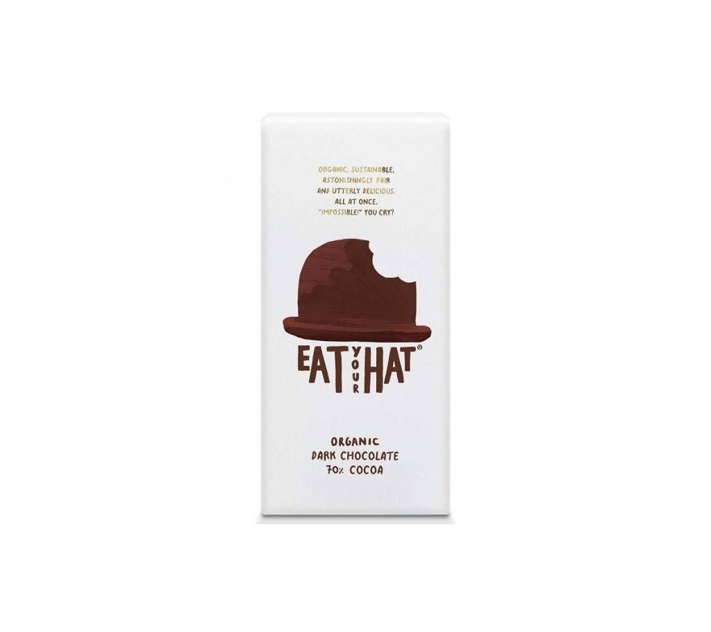 Eat Your Hat Organic 70% Dark Chocolate (91g)