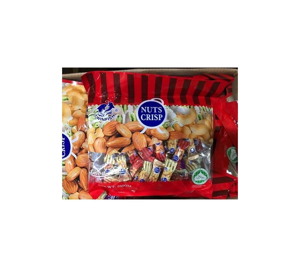Twinfish Nuts Crisp-500 gram(China)