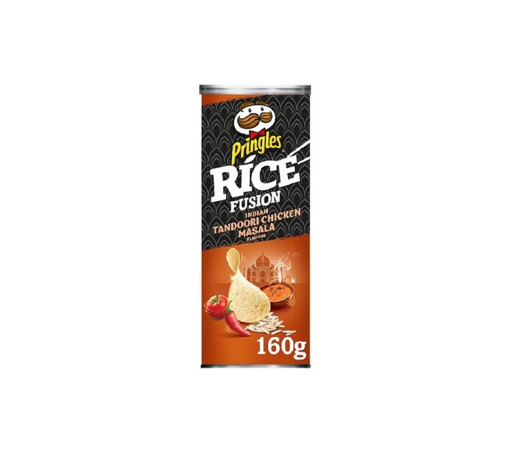 Pringles Rice Fusion Tandoori Masala Flavour - 160 gm (UK)