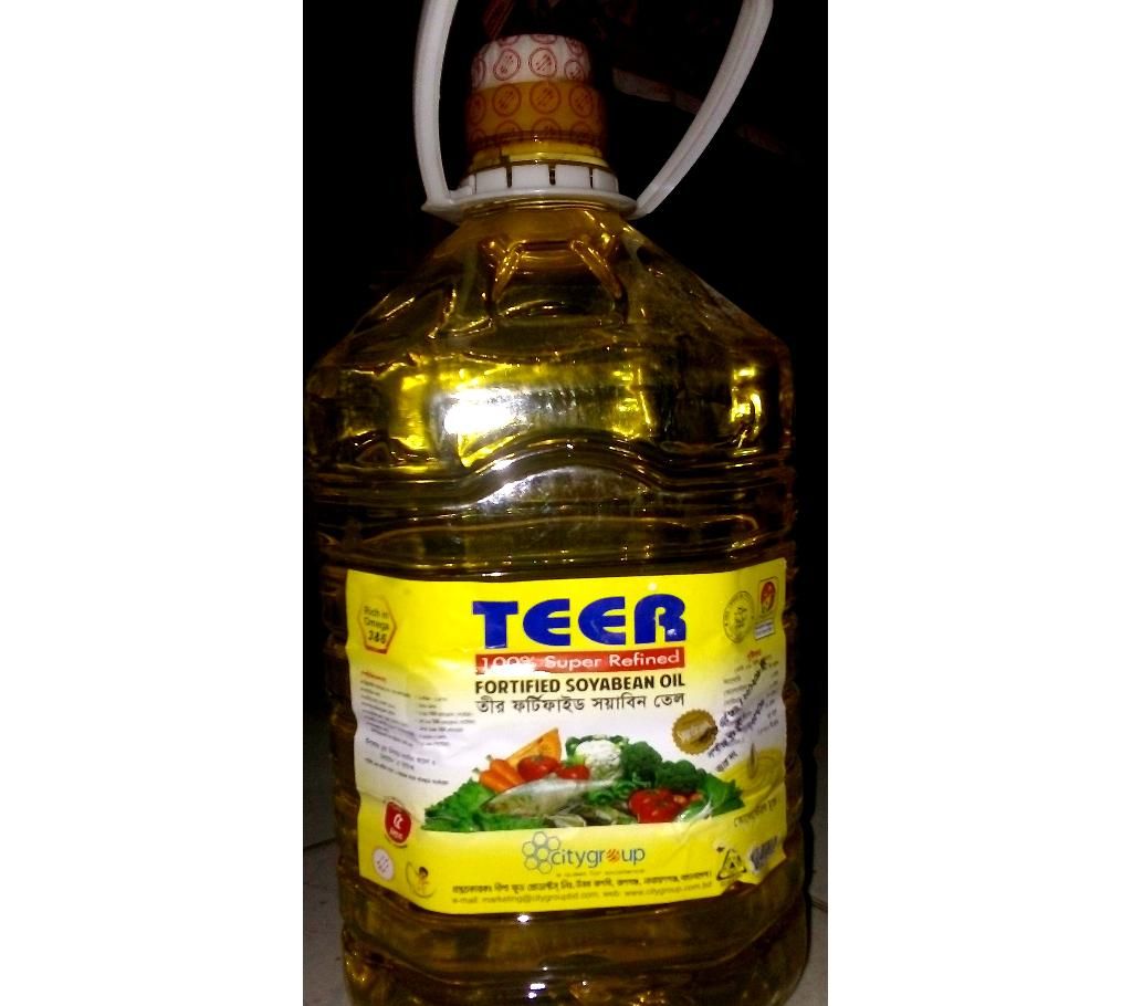 teer soyabin oil 5 Ltr BD 
