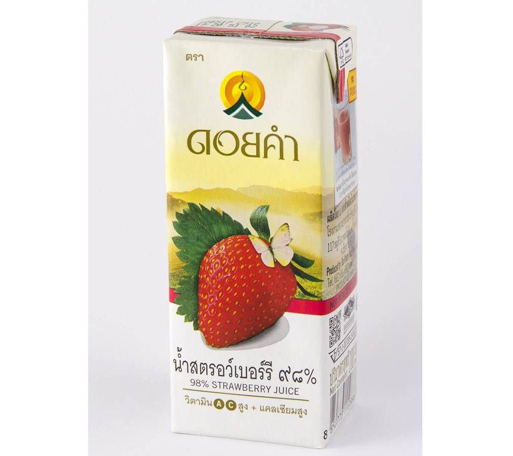  DOI KHAM Strawberry Juice 200ml