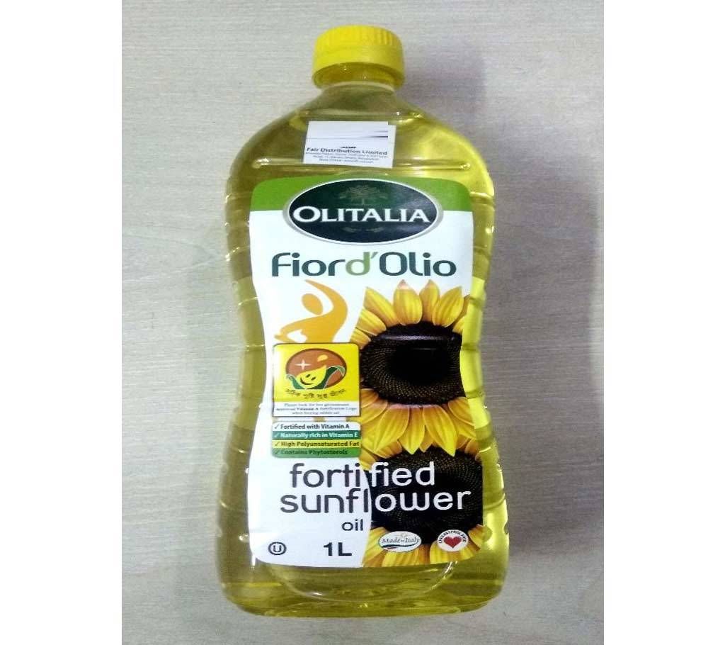 OLITALIA FORTIFIED SUNFLOWER OIL 1 LITER-Italy