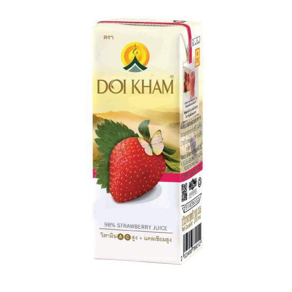 DOI KHAM Strawberry Juice - 200 ml