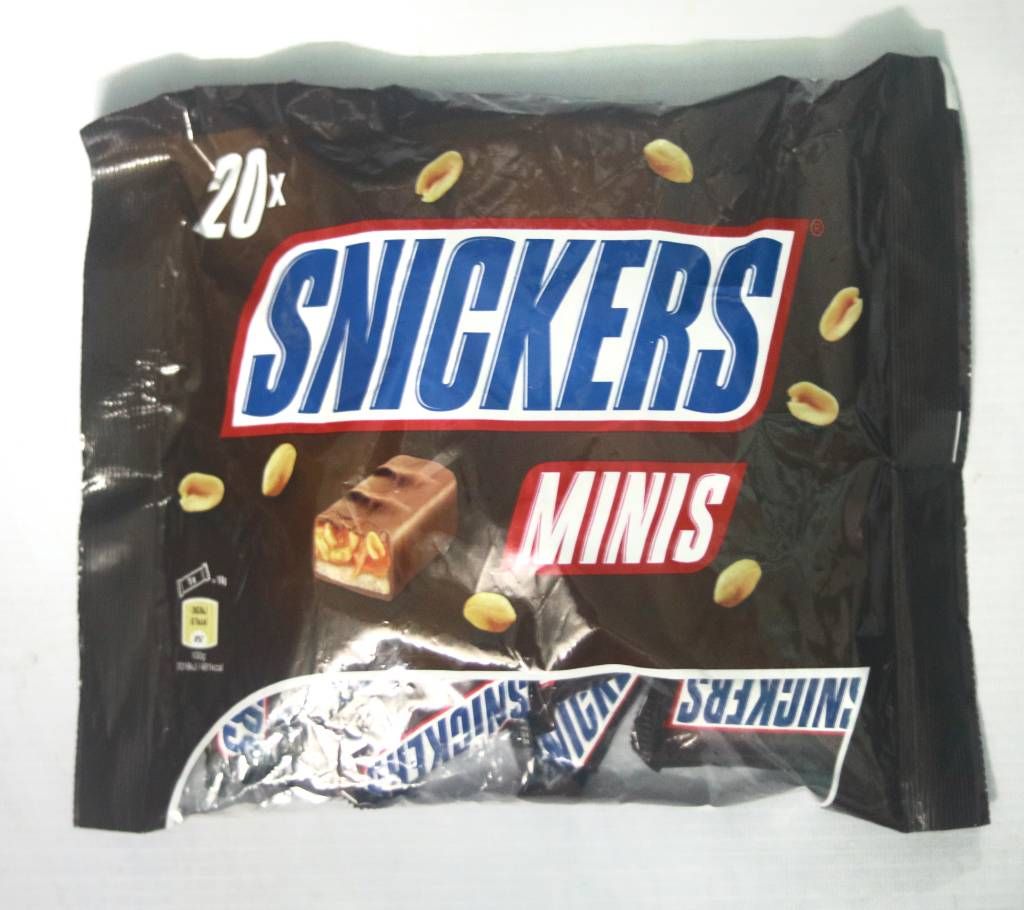 Snickers minis 20X Candy Bars 400g France