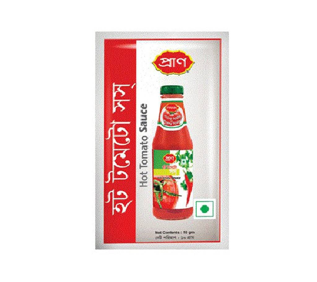 Pran Hot Tomato Sauce 10gm (10pcs Combo) - 31717
