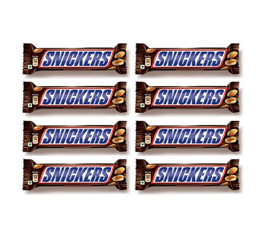Snickers Chocolate Pack of 12 - 600g India