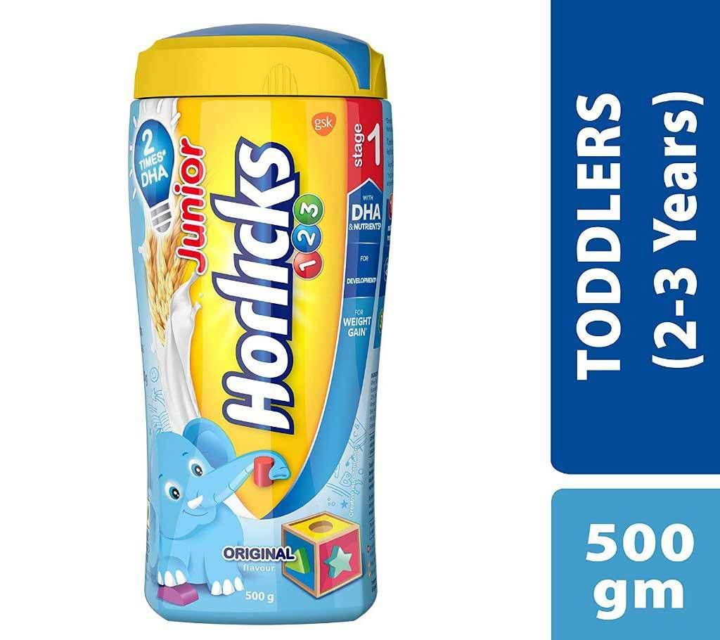 Junior Horlicks Stage 1 Health & Nutrition drink -500gm-India