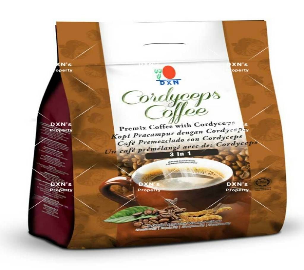 DXN CORDYCEPS COFFEE 3 IN 1-Malaysia  