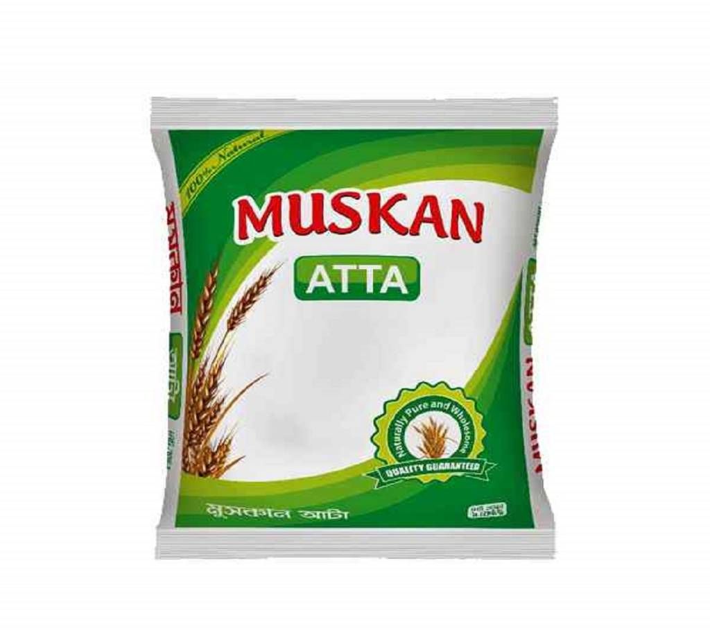 Muskan Atta 1kg (2 Piece )