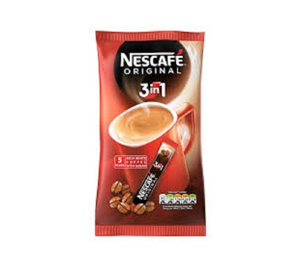 Nescafe Original 3in1 Instant Coffee Sachets UK