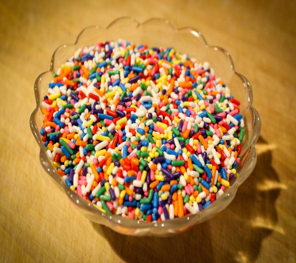 Rainbow sprinkles 