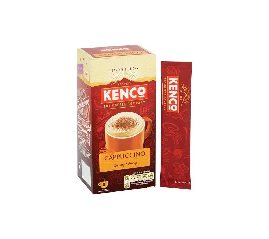 Kenco Cappuccino Instant Coffee Sachets Netherlands