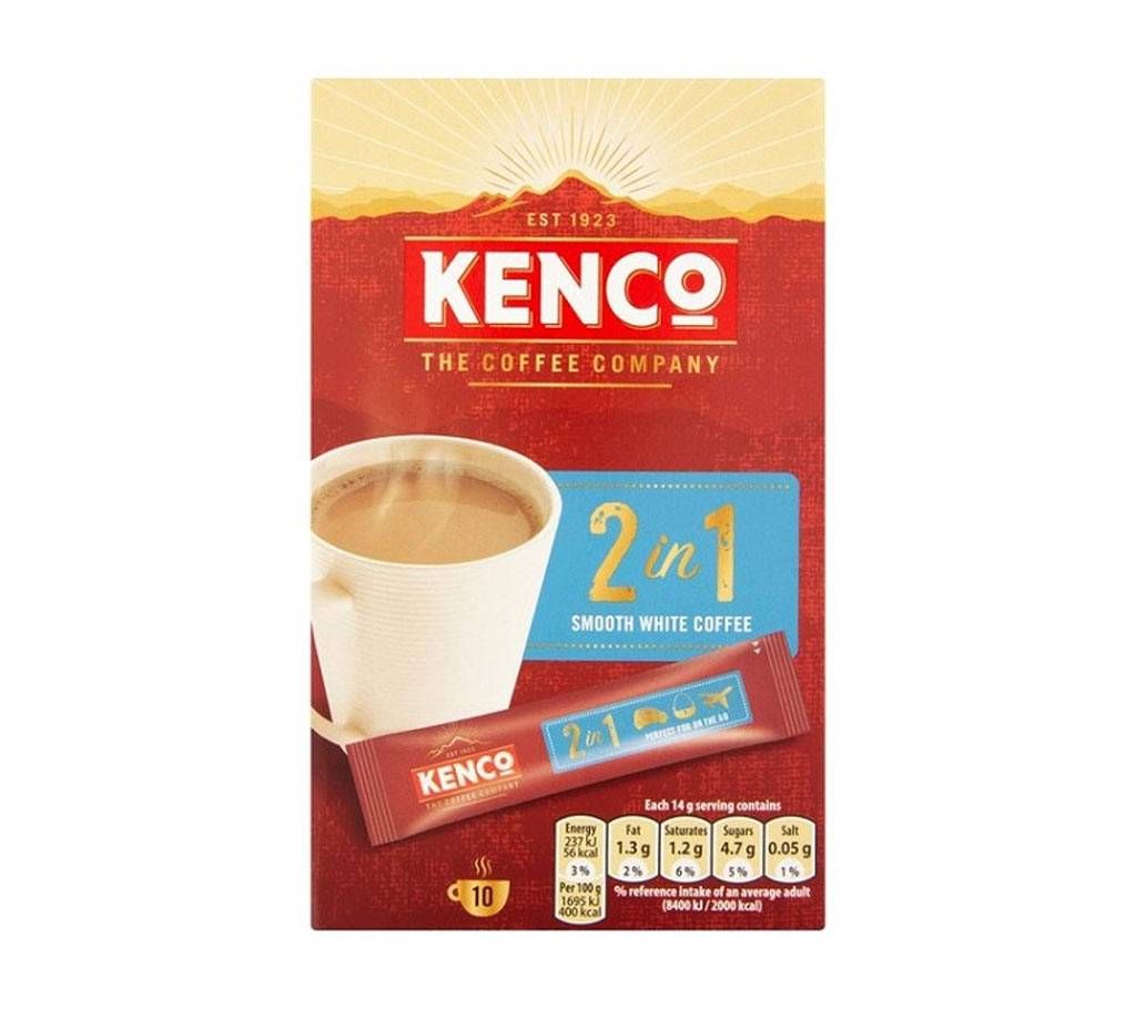 Kenco 2 in 1 Smooth White Coffee UK