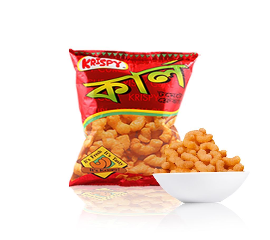 Krispy Curl Chips 20 gm (10 Packets) - BD 