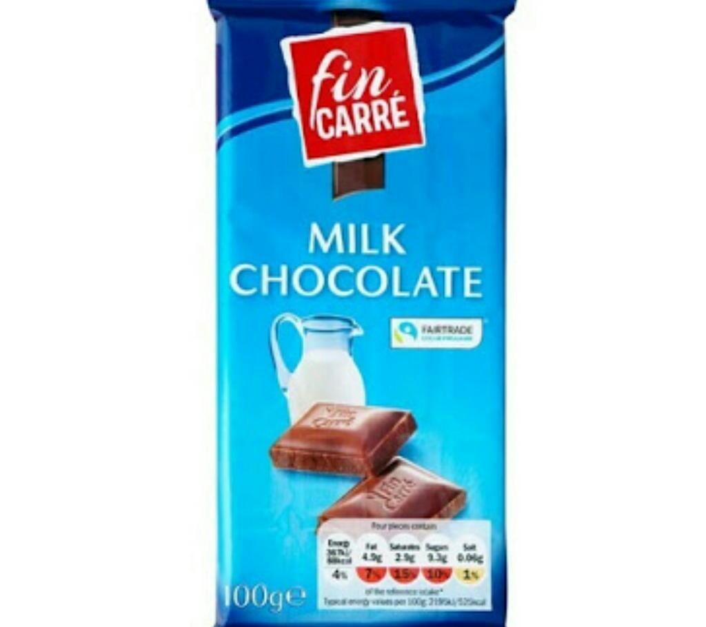 Fin Carre milk chocolate 100 gm UK