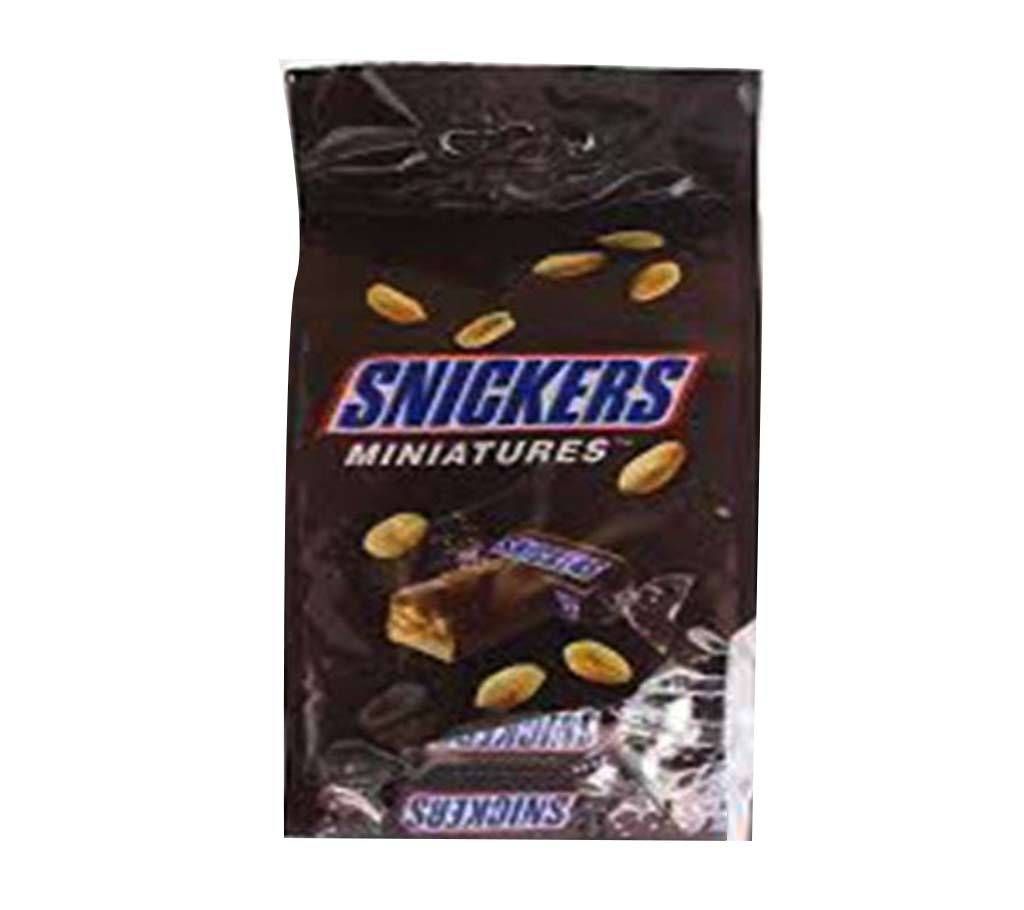 Mars-Snickers Miniatures Pouch (220gm) by Mars-Snickers (UK)