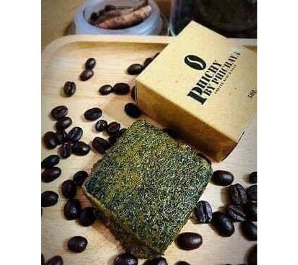 The PHICHY coffee scrub for glowing and shiny skin-50gm-Thailand 