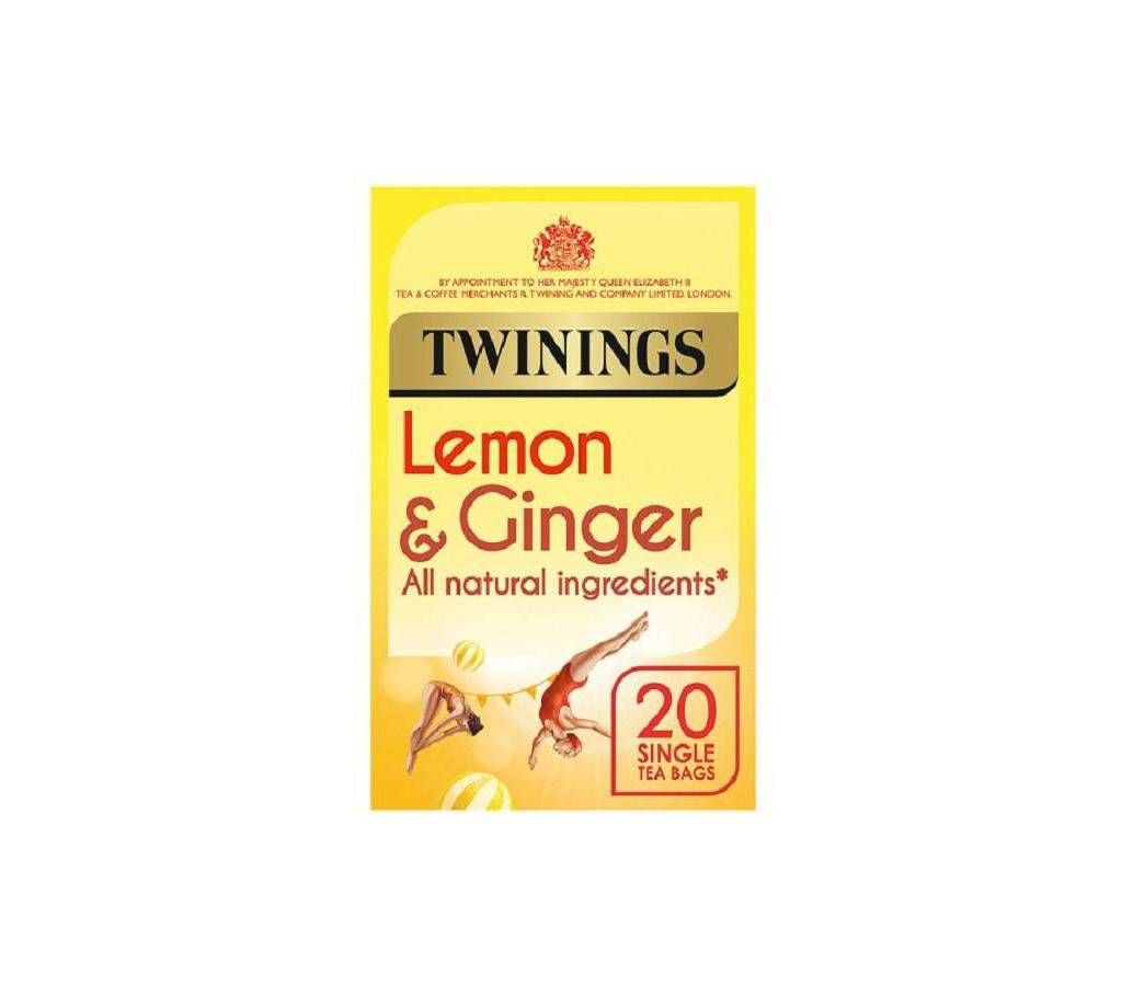 Twinings Lemon and Ginger Tea Bags UK