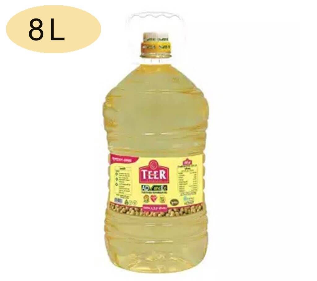 Teer Advanced Soyabean Oil - 8 Litre