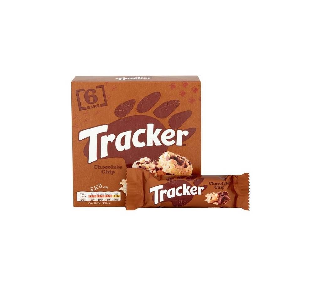 Tracker Chocolate Chip Cereal Bars UK