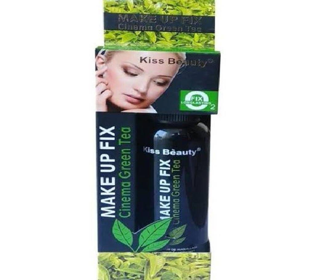 MAKE UP FIX CINEMA GREEN TEA by Kiss Beauty-80ml-China