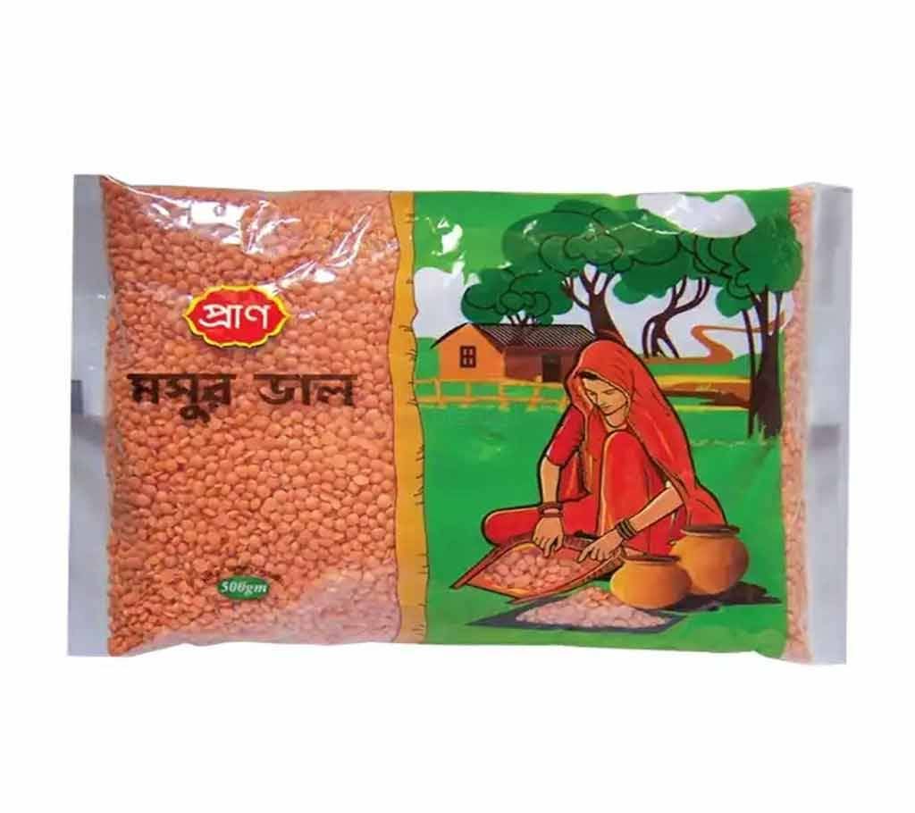 Pran Moshur Dal (Deshi) - 500 gm (0x25ebc)