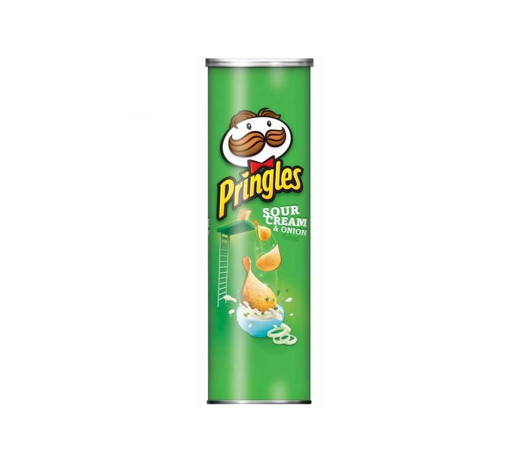 Pringles Potato Chips Sour Cream & Onion