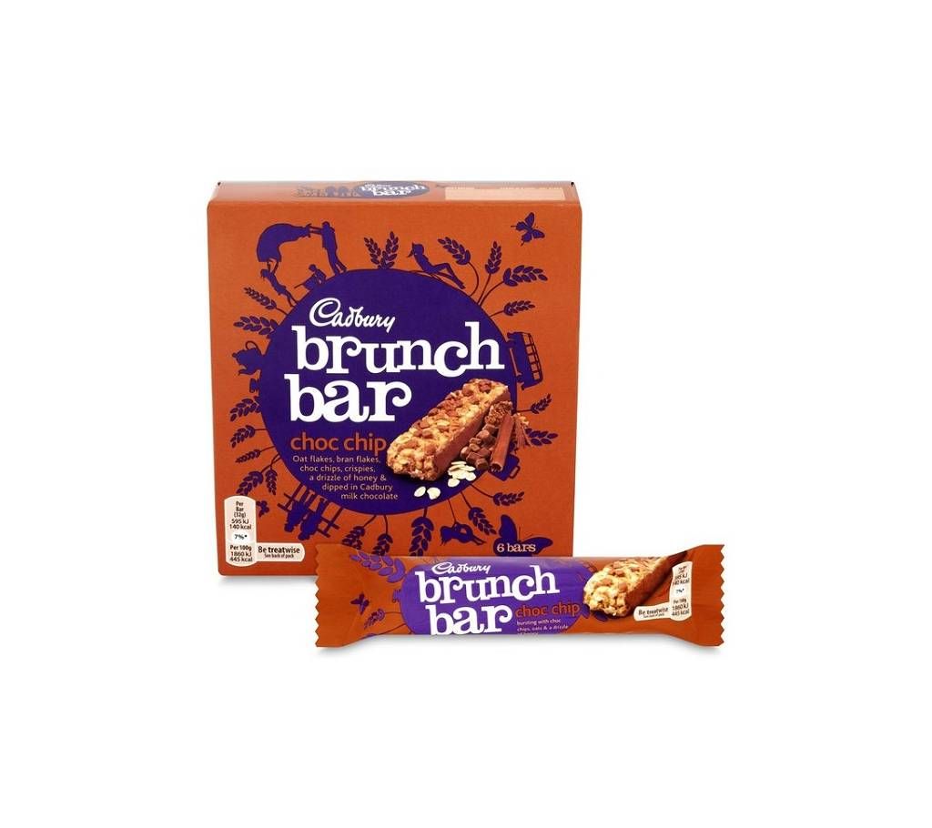Cadbury Choc Chip Brunch Bar UK 