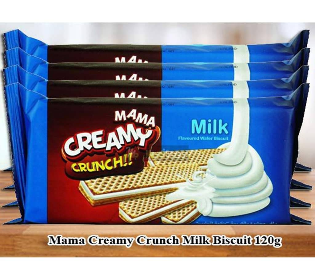 Mama Creamy Crunch Milk Biscuit 120g