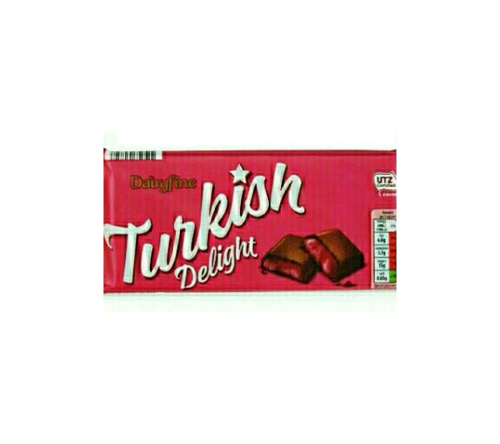 premium chocolate Turkish Delight 150gm (UK)