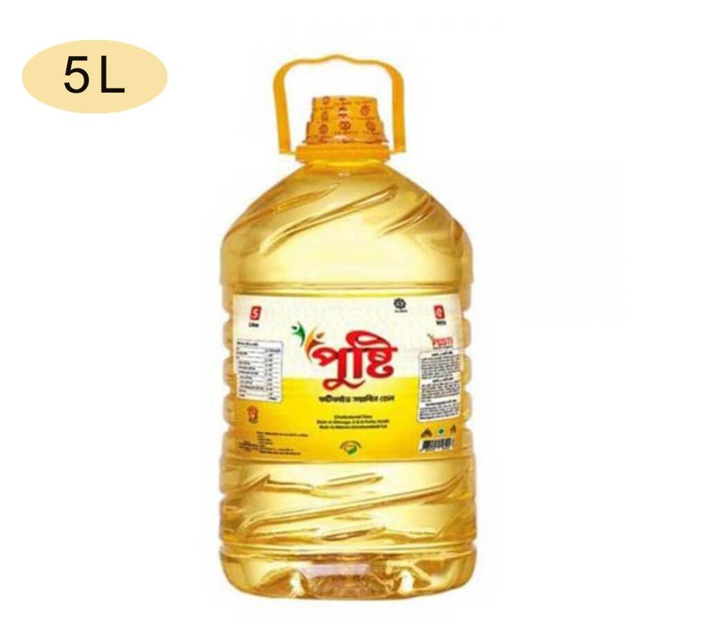 Pusti Soyabean Oil - 5 Litre 