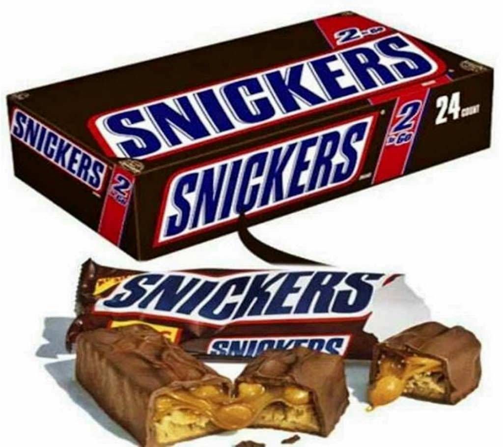 SNICKERS Large chocolate 24pcs BOX Nederland 